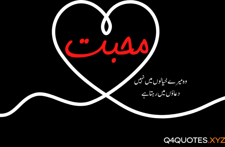Love Quotes in Urdu