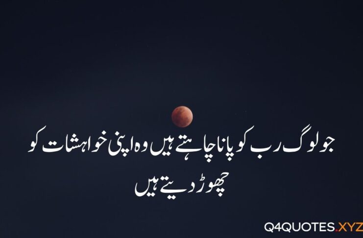 Best Deep Quotes in Urdu